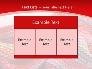 A Red Background With A Wavy Pattern On It PowerPoint Template