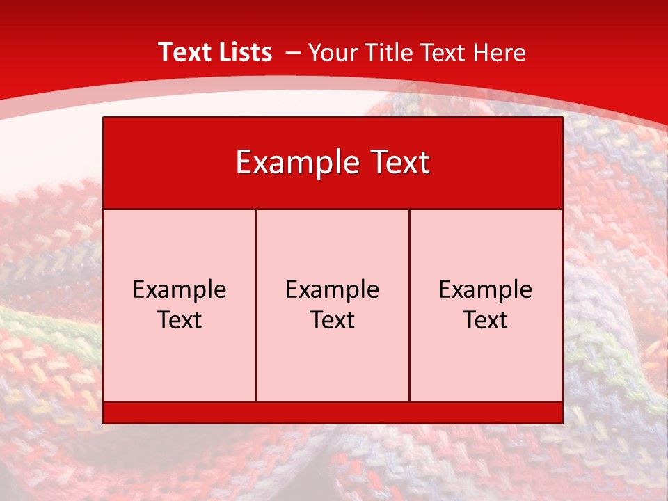 A Red Background With A Wavy Pattern On It PowerPoint Template
