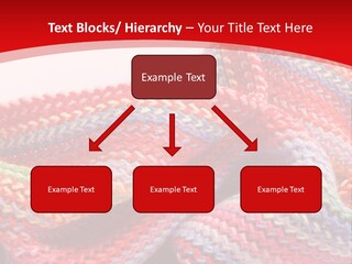 A Red Background With A Wavy Pattern On It PowerPoint Template