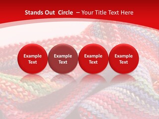 A Red Background With A Wavy Pattern On It PowerPoint Template