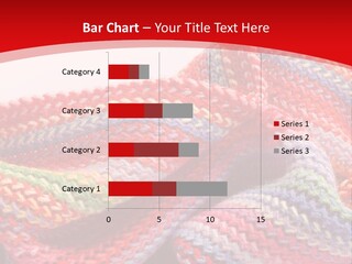 A Red Background With A Wavy Pattern On It PowerPoint Template