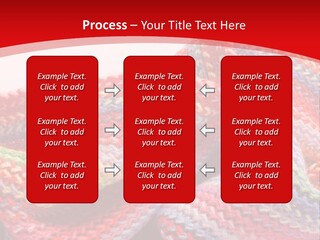 A Red Background With A Wavy Pattern On It PowerPoint Template