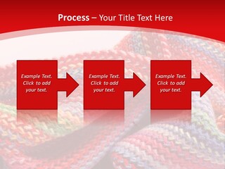 A Red Background With A Wavy Pattern On It PowerPoint Template