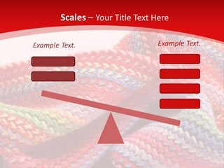 A Red Background With A Wavy Pattern On It PowerPoint Template