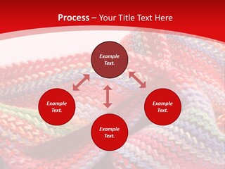 A Red Background With A Wavy Pattern On It PowerPoint Template