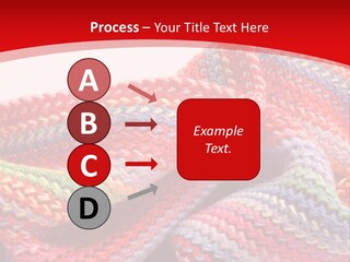 A Red Background With A Wavy Pattern On It PowerPoint Template