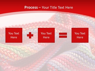 A Red Background With A Wavy Pattern On It PowerPoint Template