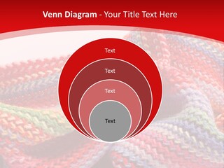 A Red Background With A Wavy Pattern On It PowerPoint Template