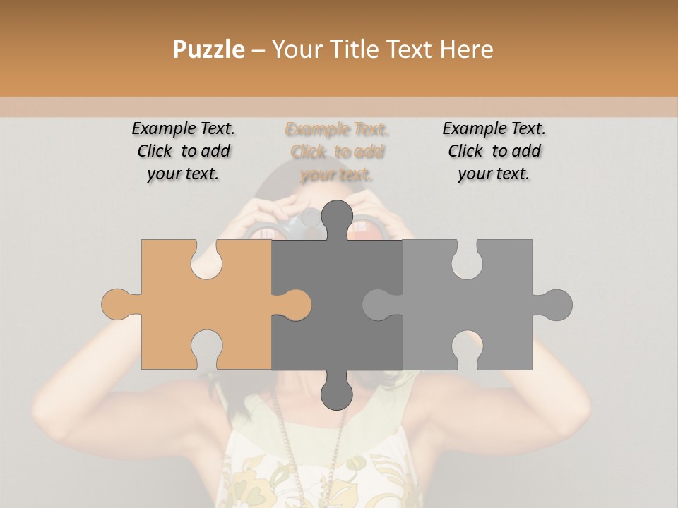 Business Finger Press PowerPoint Template
