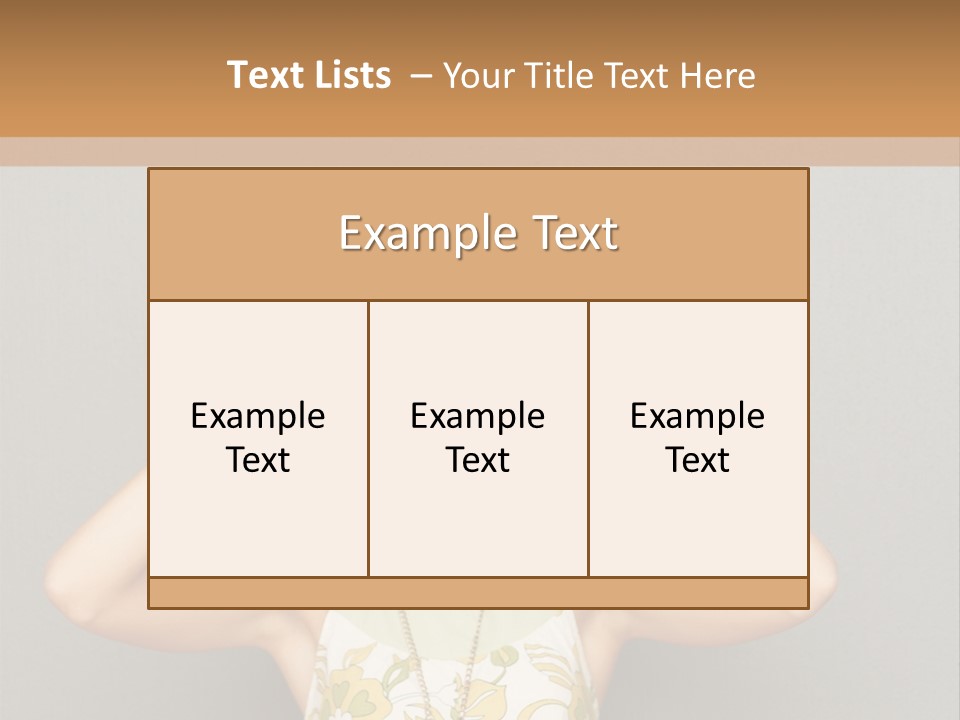 Business Finger Press PowerPoint Template