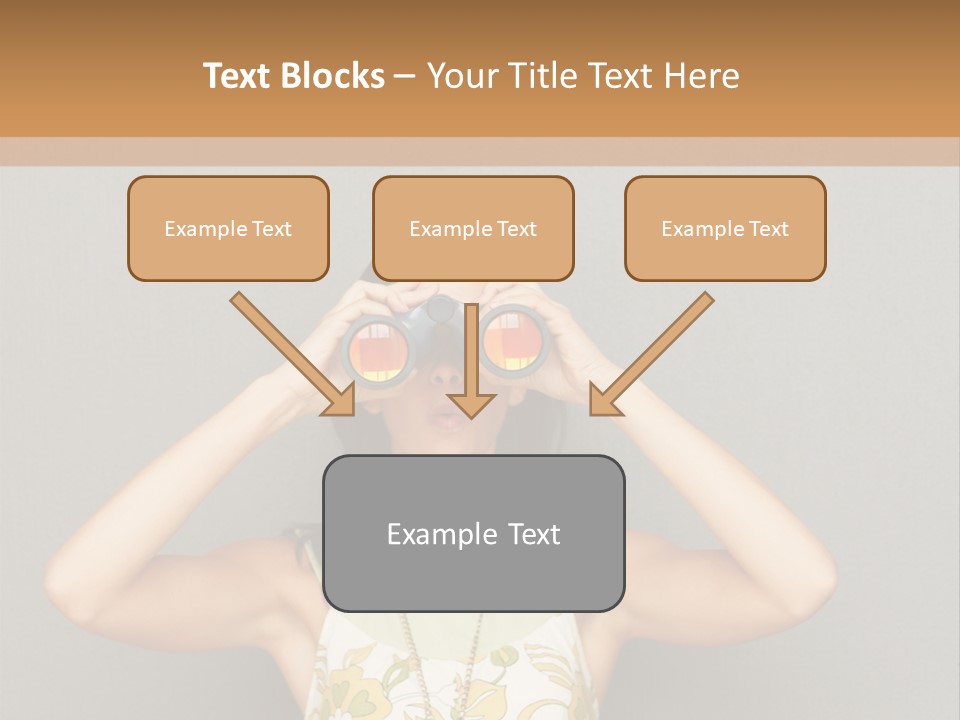 Business Finger Press PowerPoint Template