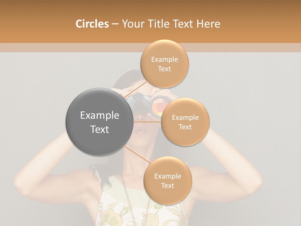 Business Finger Press PowerPoint Template