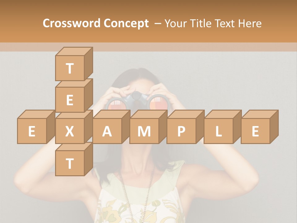Business Finger Press PowerPoint Template