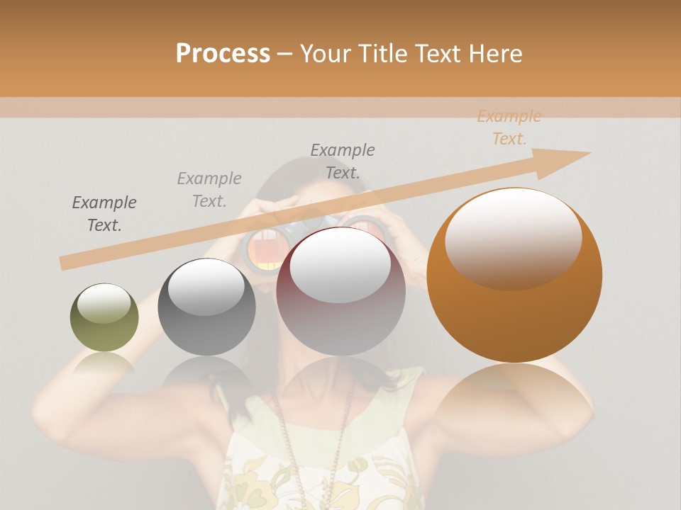 Business Finger Press PowerPoint Template