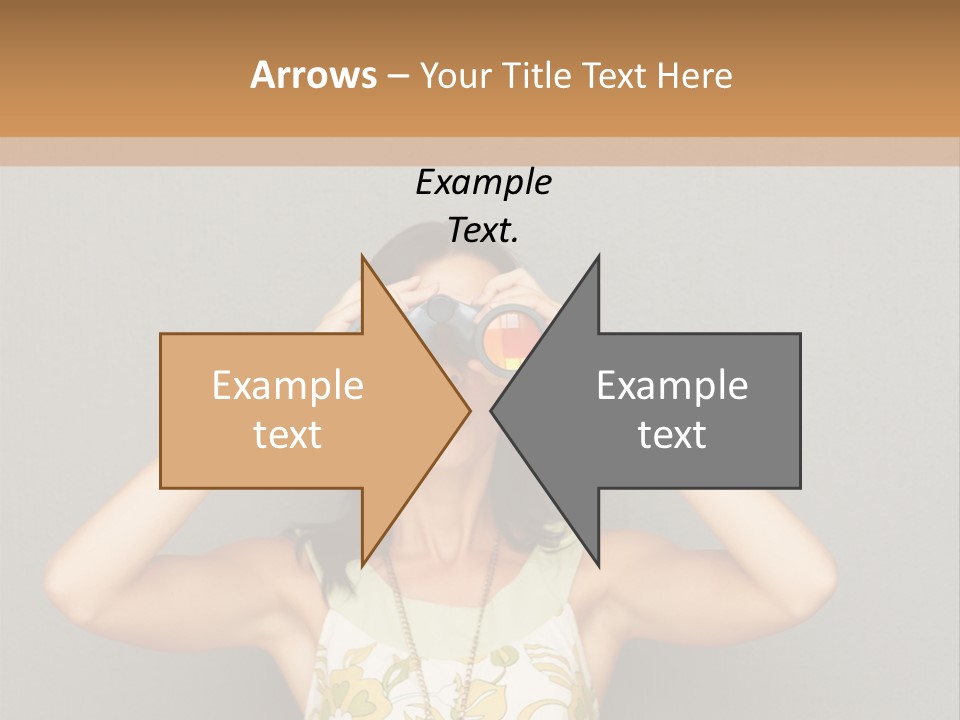 Business Finger Press PowerPoint Template