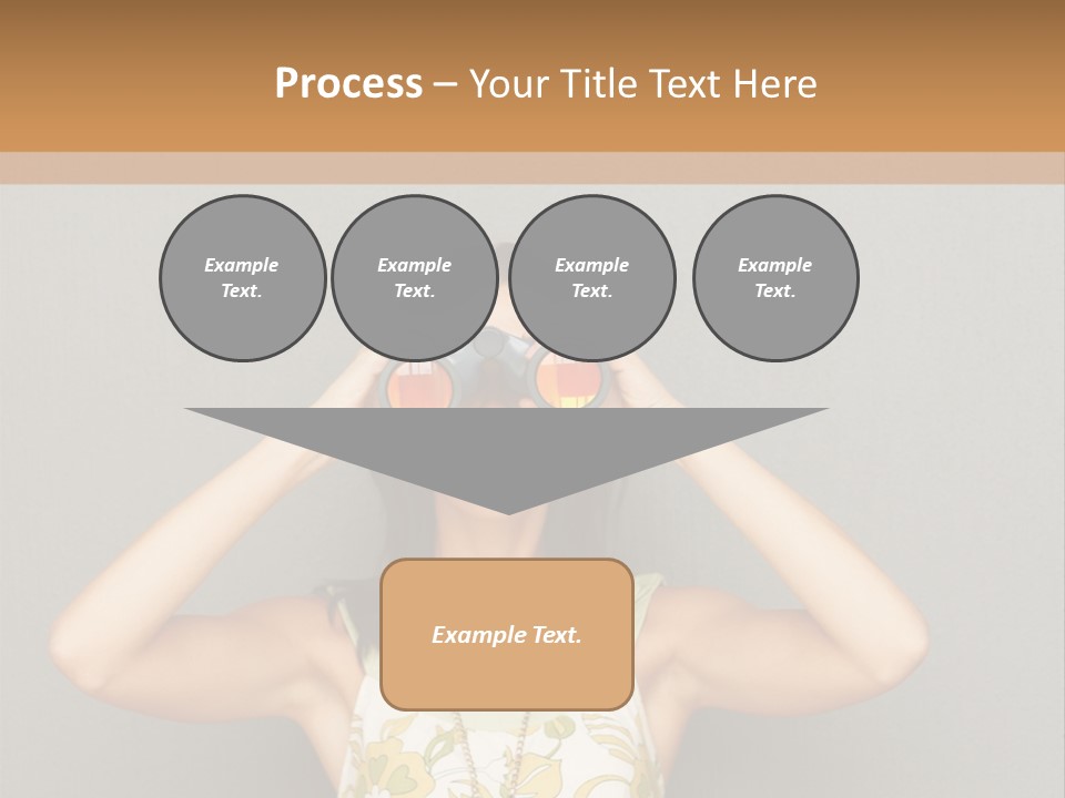 Business Finger Press PowerPoint Template