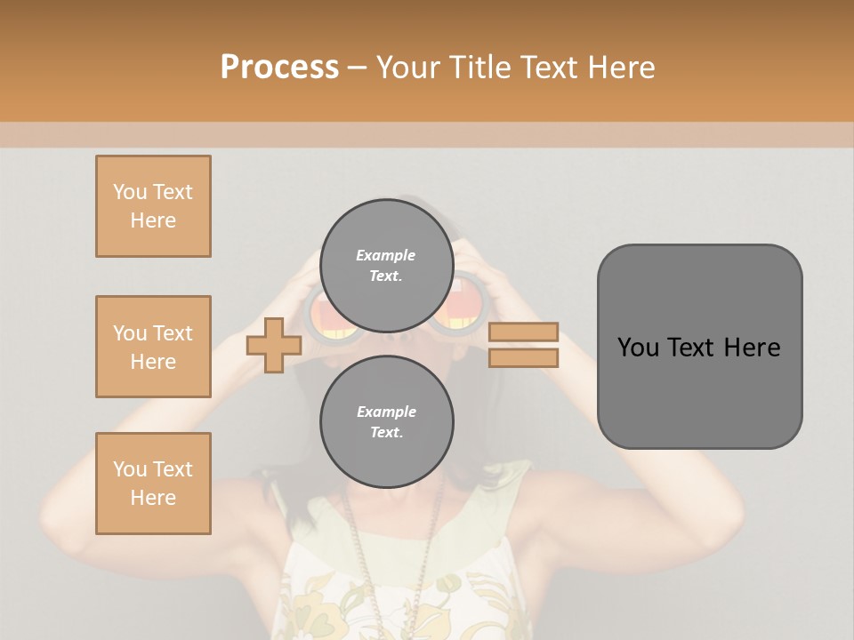 Business Finger Press PowerPoint Template