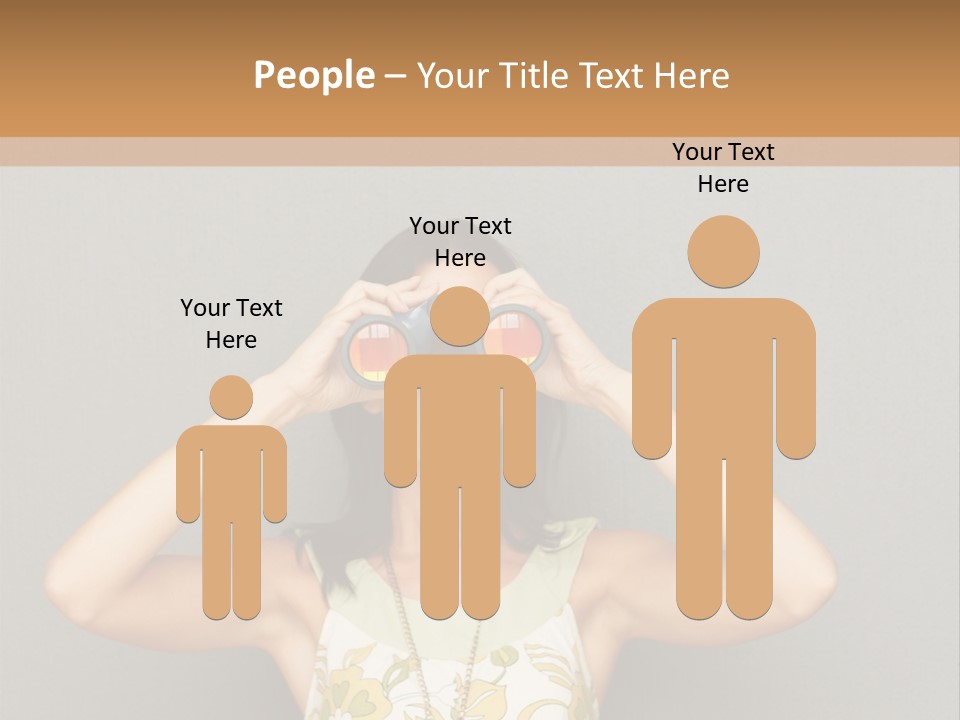 Business Finger Press PowerPoint Template