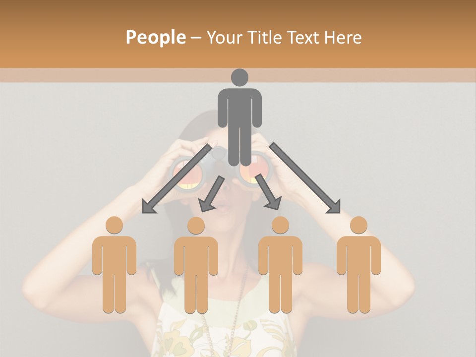 Business Finger Press PowerPoint Template