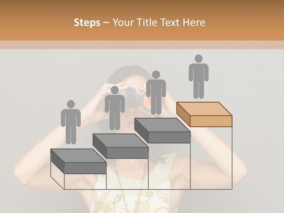 Business Finger Press PowerPoint Template