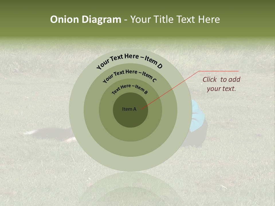 Male Romance Blossom PowerPoint Template