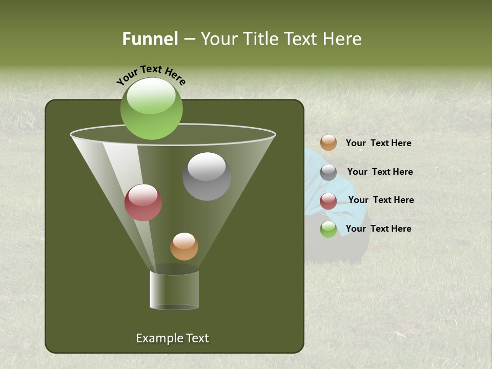 Male Romance Blossom PowerPoint Template