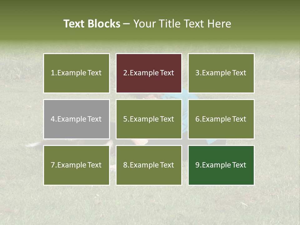 Male Romance Blossom PowerPoint Template