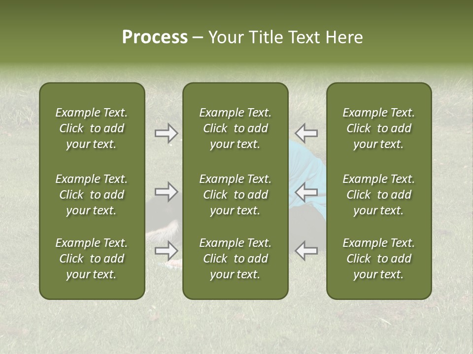 Male Romance Blossom PowerPoint Template