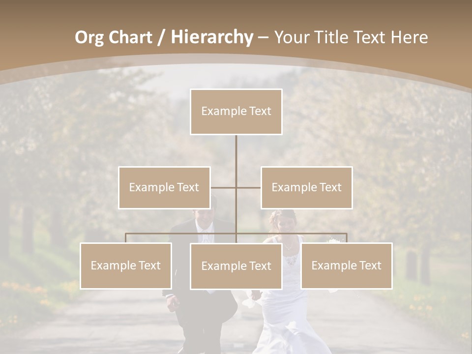 Male Romance Blossom PowerPoint Template