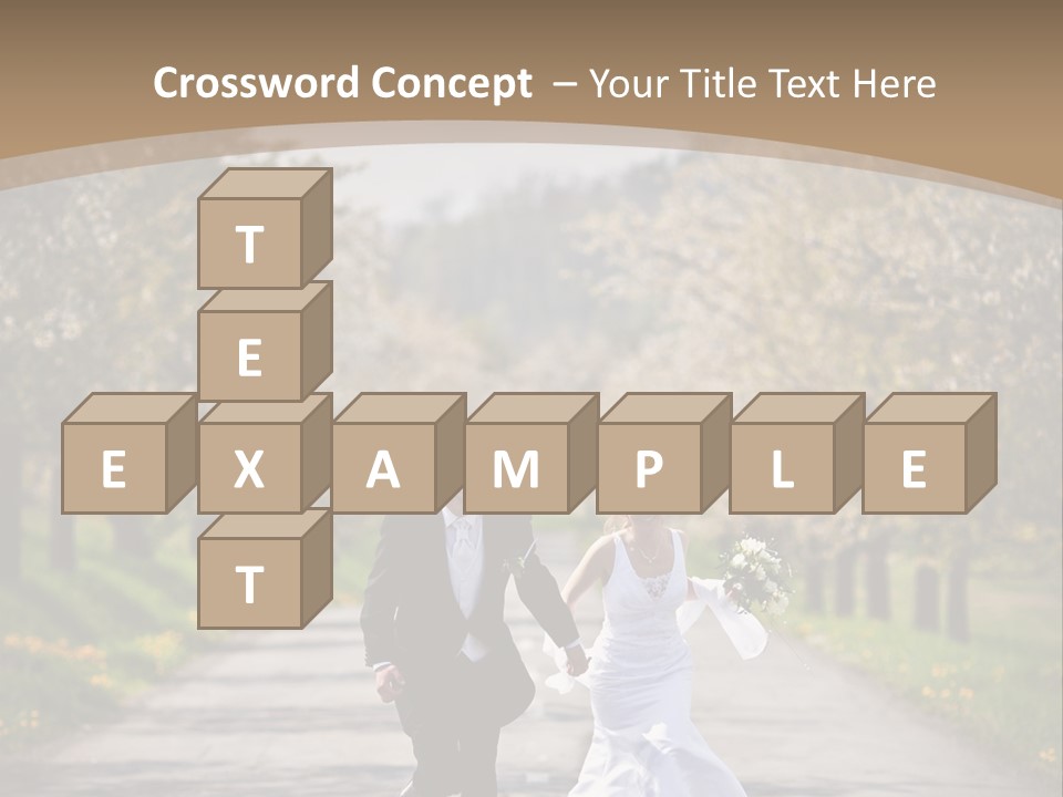 Male Romance Blossom PowerPoint Template