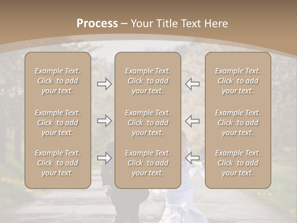 Male Romance Blossom PowerPoint Template