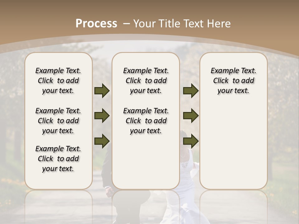 Male Romance Blossom PowerPoint Template