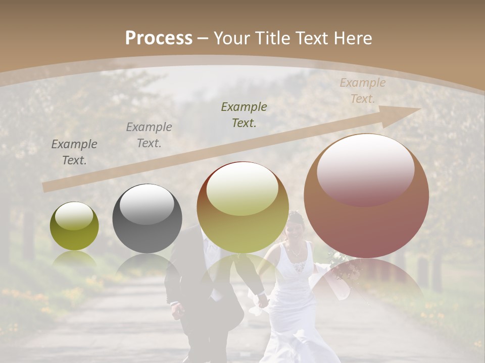 Male Romance Blossom PowerPoint Template