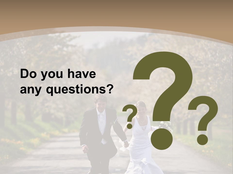 Male Romance Blossom PowerPoint Template