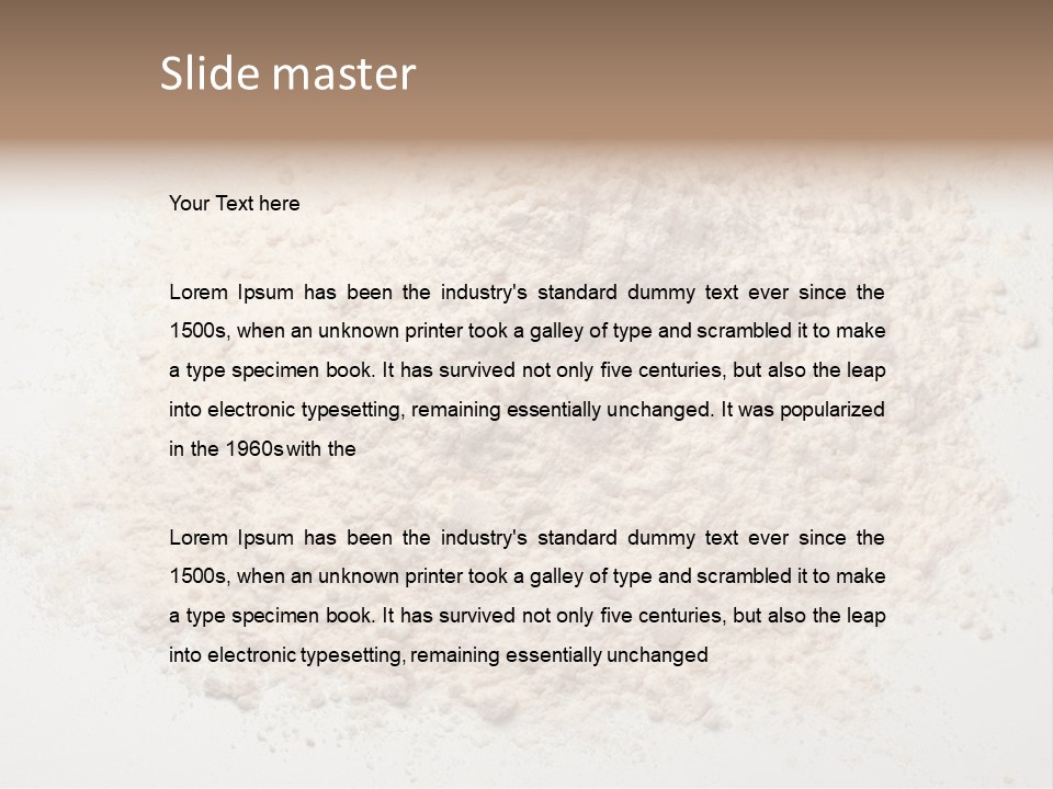 Preparation Cake Bake PowerPoint Template