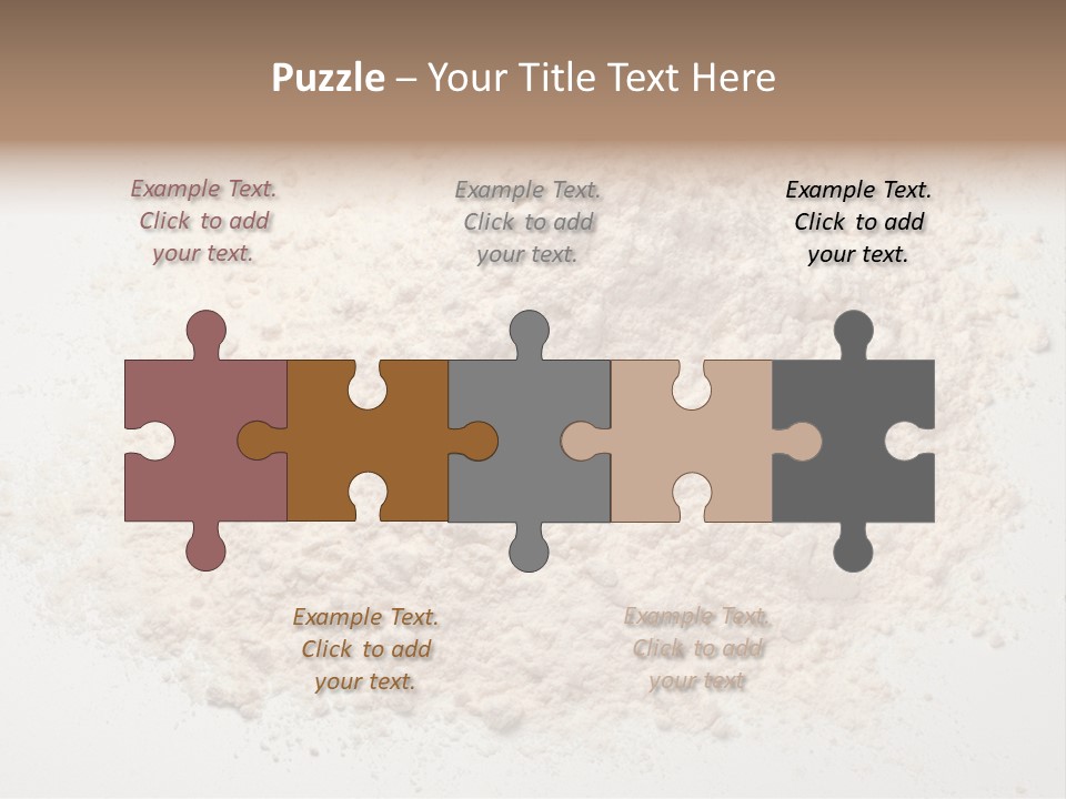 Preparation Cake Bake PowerPoint Template