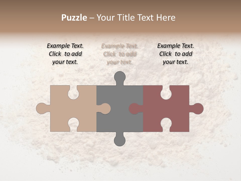 Preparation Cake Bake PowerPoint Template