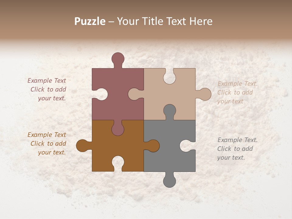 Preparation Cake Bake PowerPoint Template