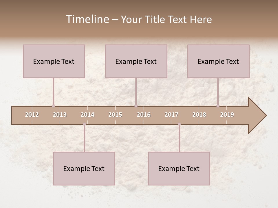 Preparation Cake Bake PowerPoint Template