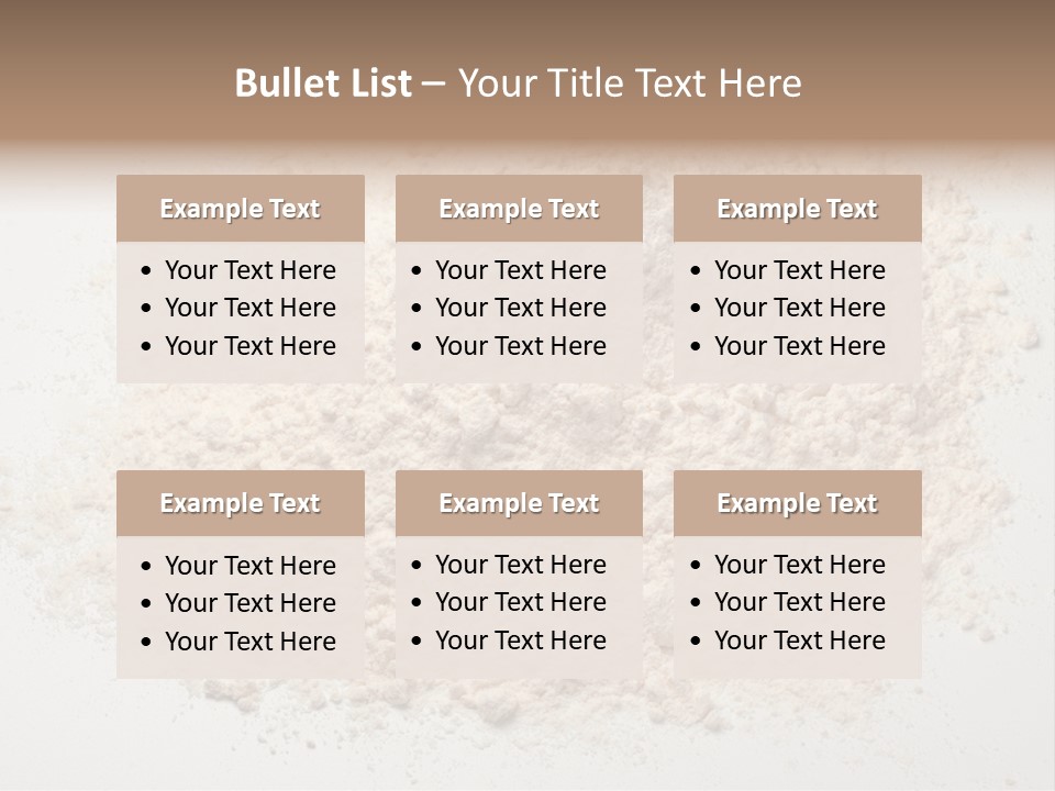 Preparation Cake Bake PowerPoint Template