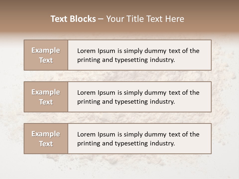 Preparation Cake Bake PowerPoint Template