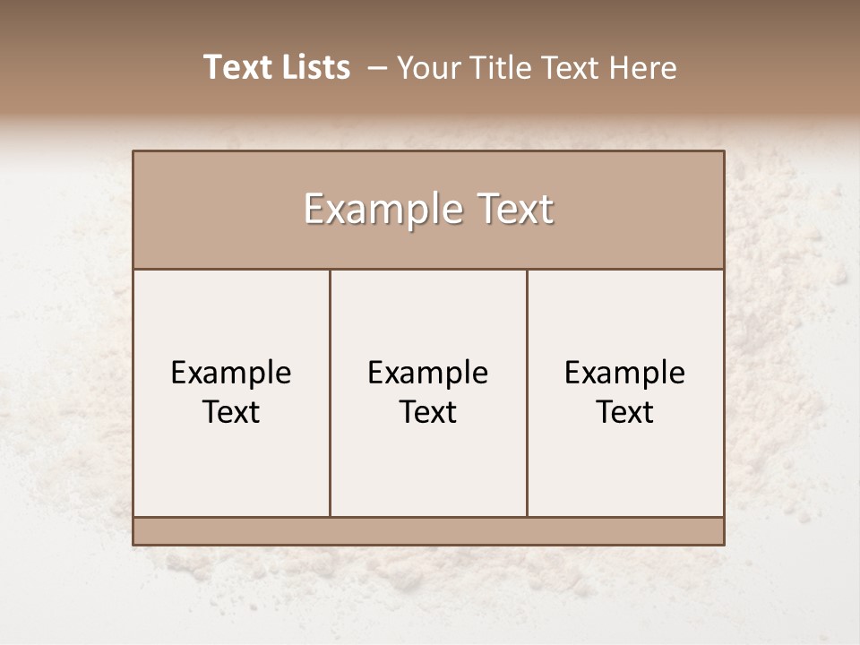 Preparation Cake Bake PowerPoint Template