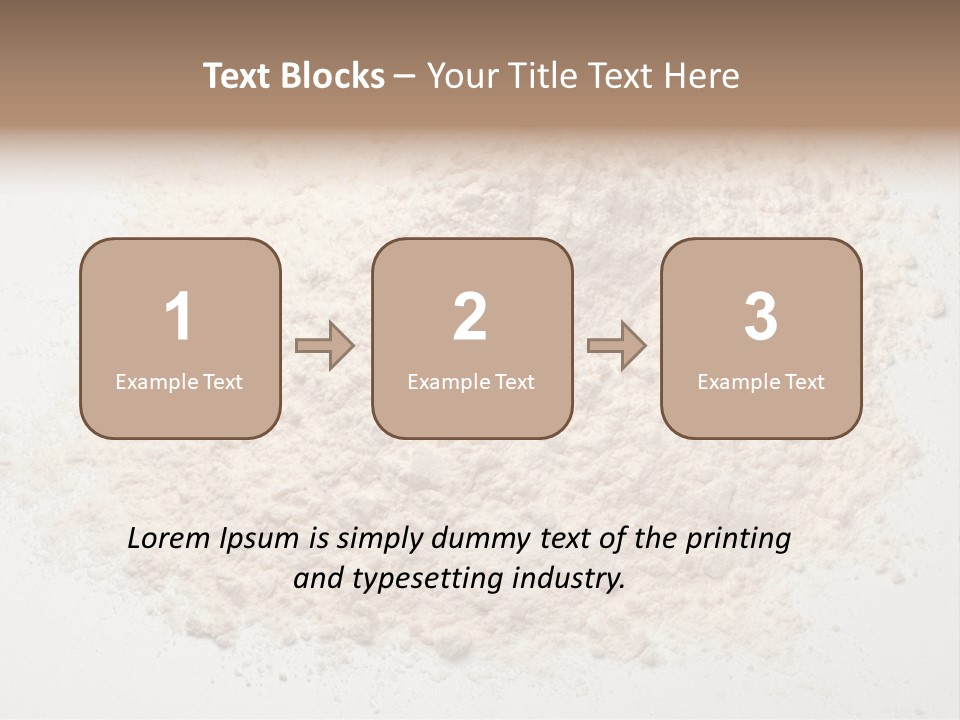 Preparation Cake Bake PowerPoint Template