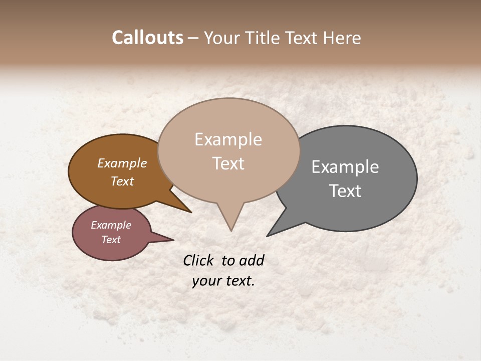 Preparation Cake Bake PowerPoint Template
