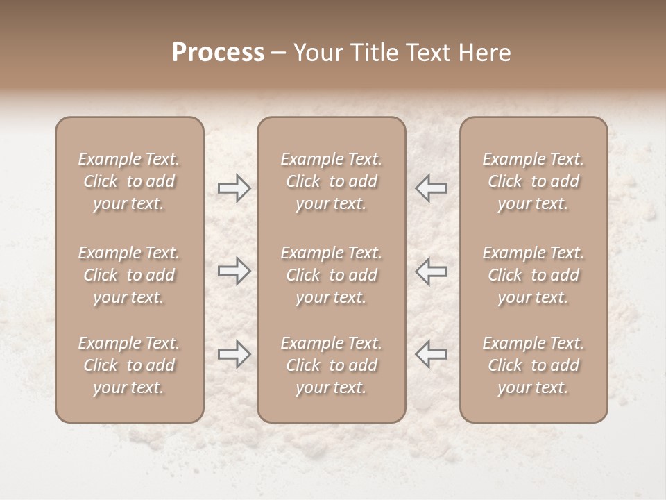 Preparation Cake Bake PowerPoint Template