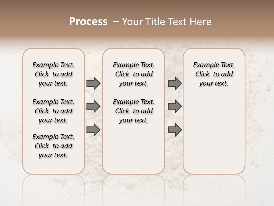 Preparation Cake Bake PowerPoint Template