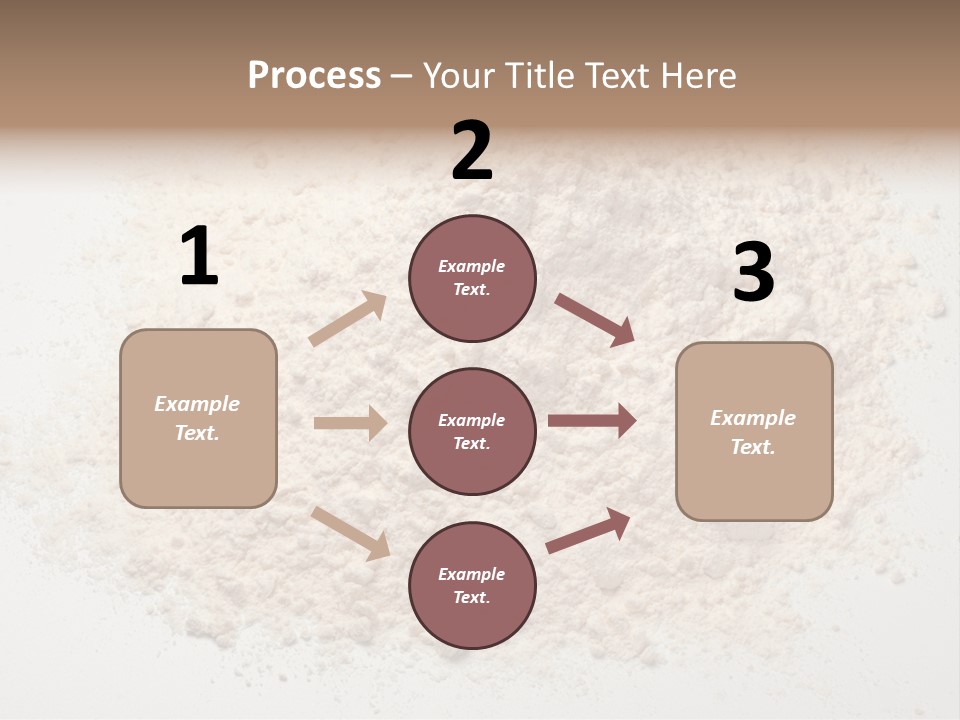 Preparation Cake Bake PowerPoint Template