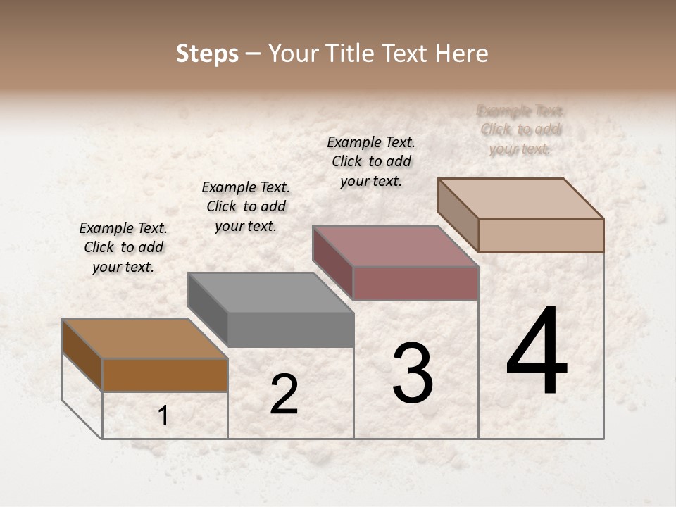 Preparation Cake Bake PowerPoint Template