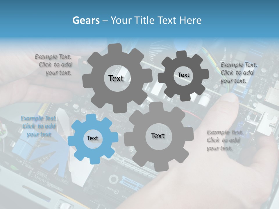 Neurotransmitter Psychiatry Biology PowerPoint Template