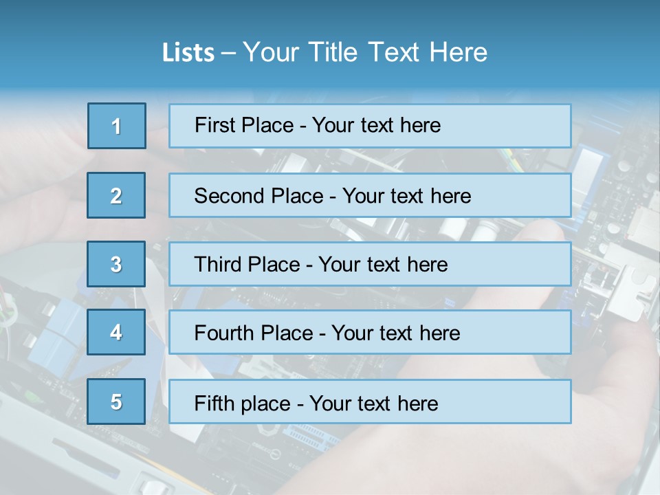 Neurotransmitter Psychiatry Biology PowerPoint Template